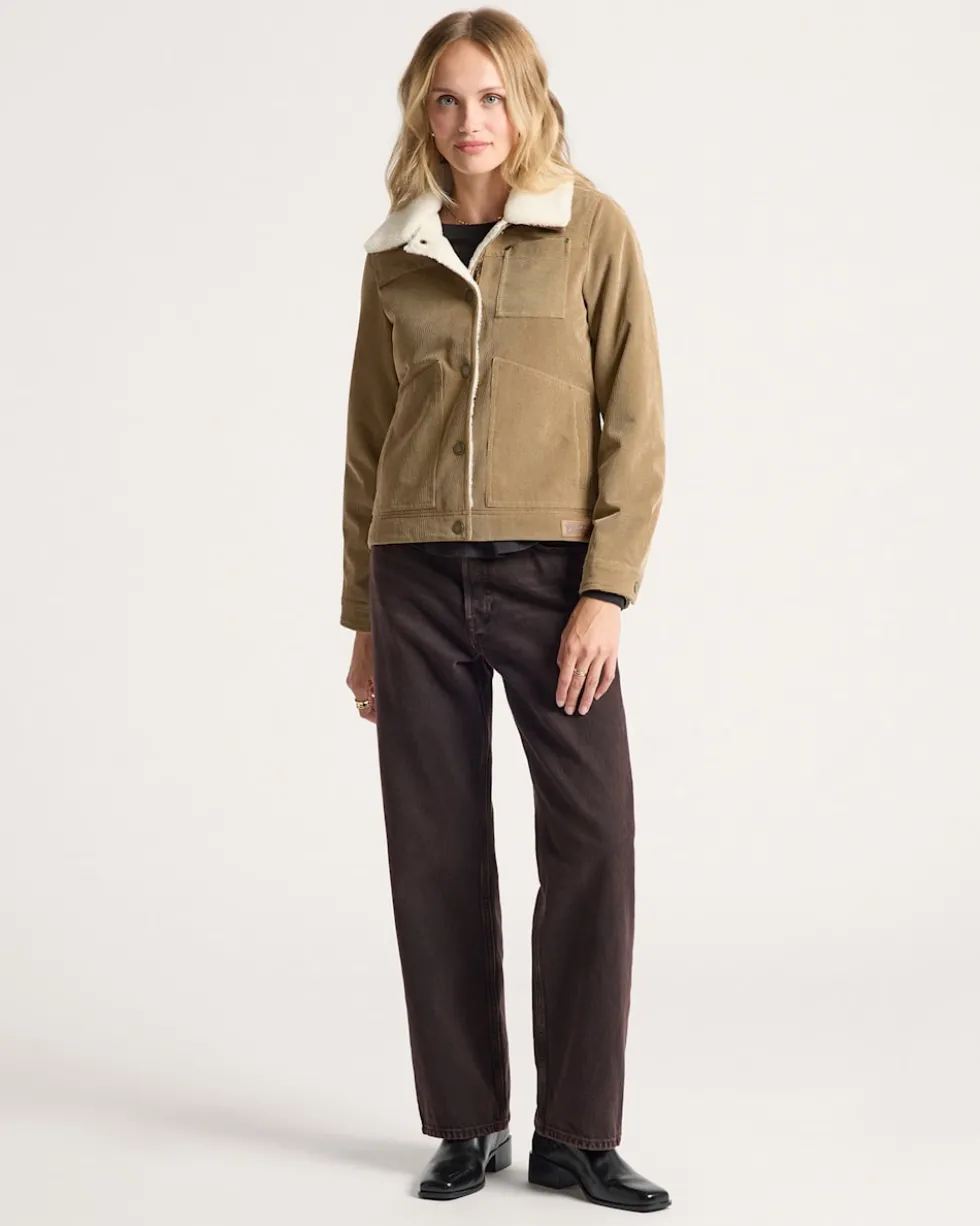 WOMEN'S WIND RIVER CORDUROY TRUCKER JACKET