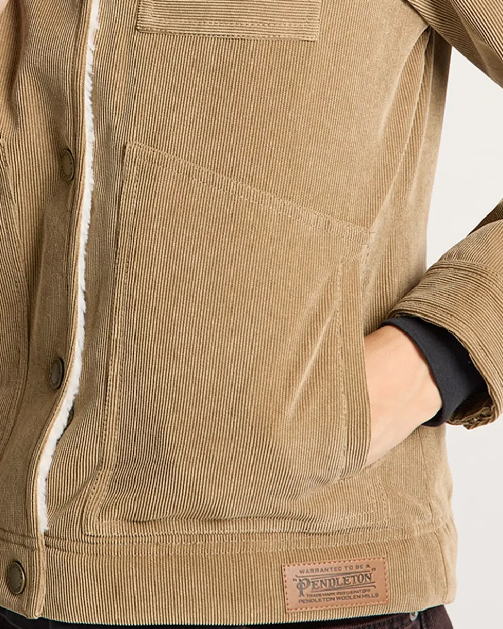 WOMEN'S WIND RIVER CORDUROY TRUCKER JACKET