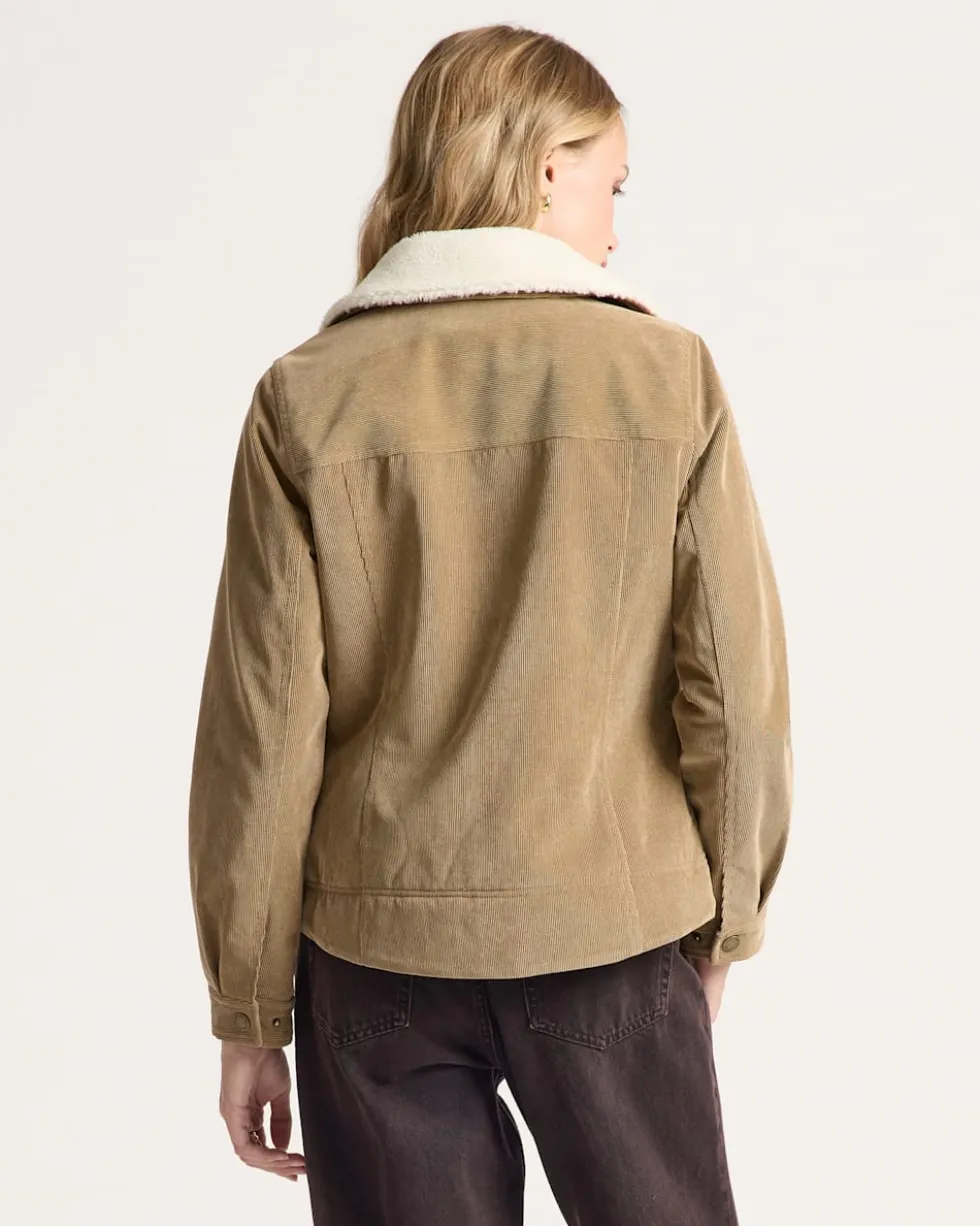 WOMEN'S WIND RIVER CORDUROY TRUCKER JACKET