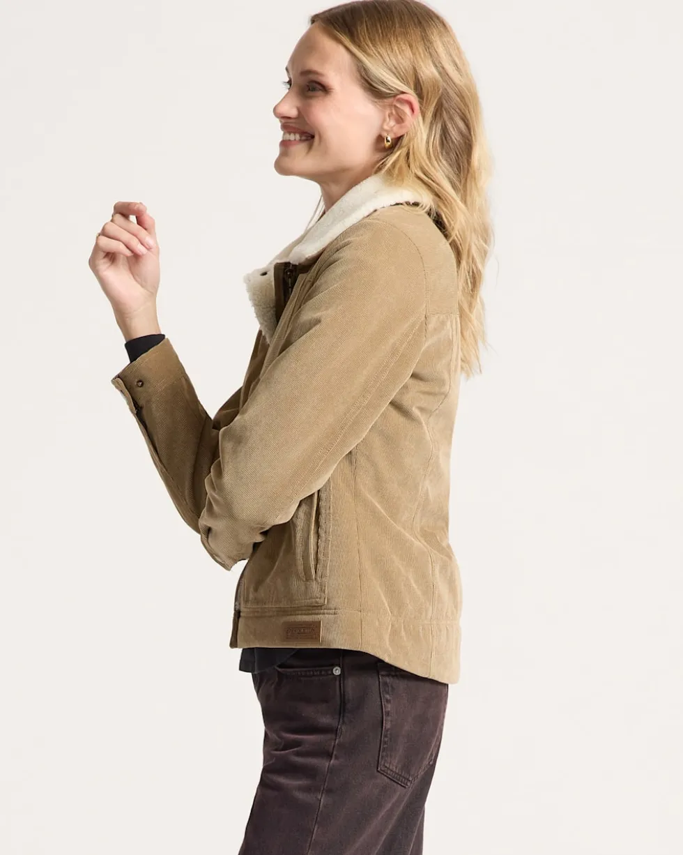 WOMEN'S WIND RIVER CORDUROY TRUCKER JACKET