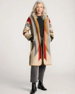 WOMEN'S WYETH TRAIL WOOL BLANKET COAT