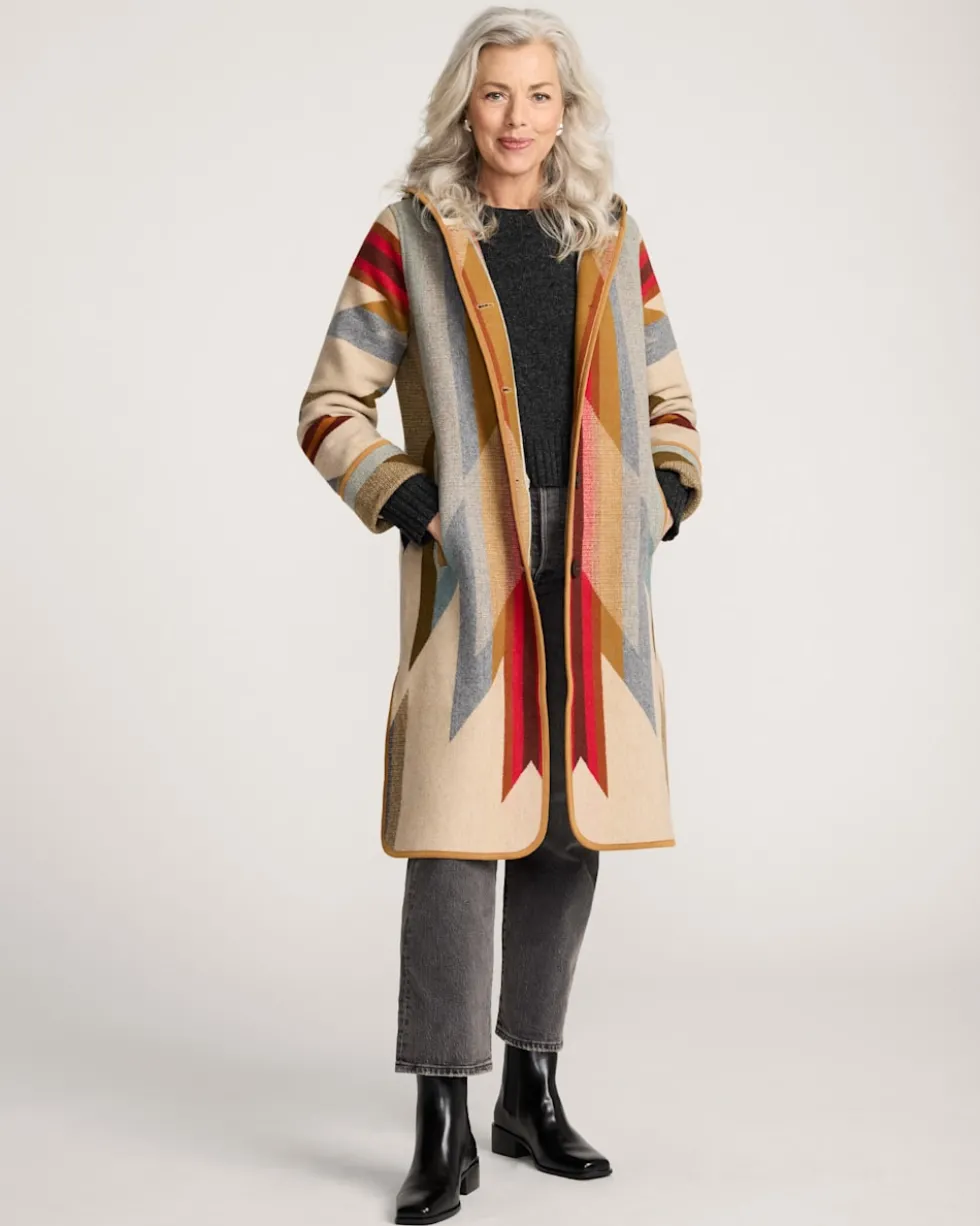 WOMEN'S WYETH TRAIL WOOL BLANKET COAT
