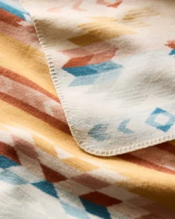 WYETH FALLS ORGANIC COTTON BABY BLANKET